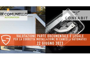 Cancelli Automatici: Valutazione della parte documentale e legale in collaborazione con Confabit